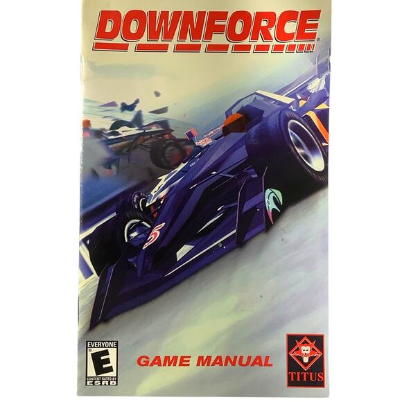 Downforce Game Manual for Playstation 2 PS2 Game (2002), Excellent Condition - Picture 1 of 4
